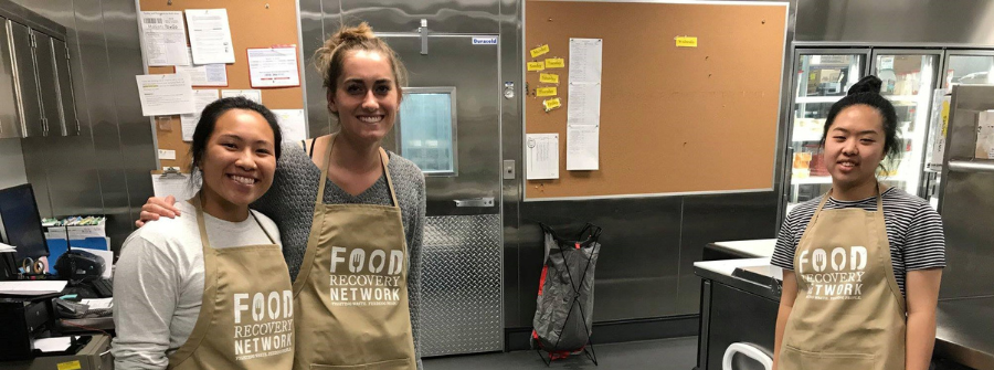 4 of 4, Food Recovery Network staff 