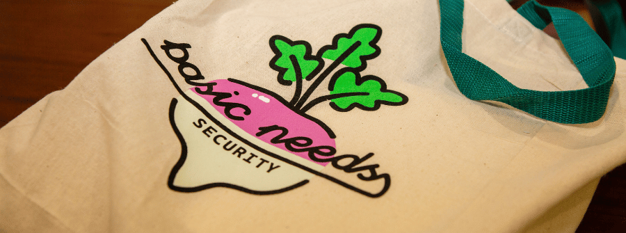 1 of 3, Basic Needs tote bag